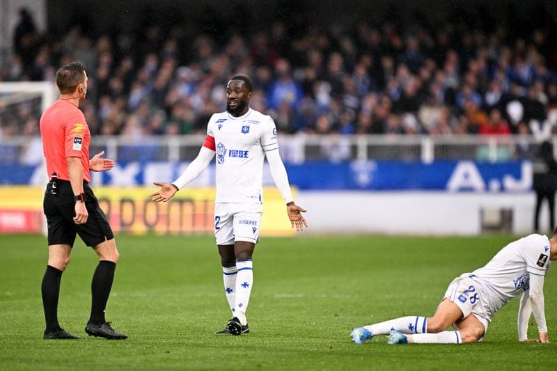 Football. Ligue 1 McDonald's. AJ Auxerre - FC Nantes. 11.04.2026