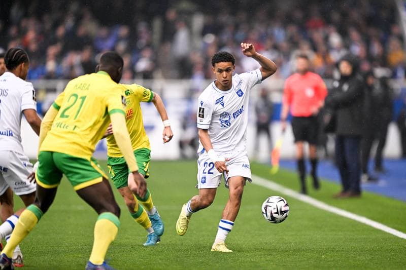 Football. Ligue 1 McDonald's. AJ Auxerre - FC Nantes. 11.04.2026