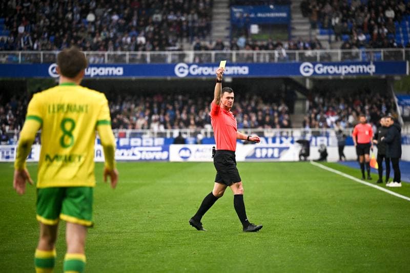 Football. Ligue 1 McDonald's. AJ Auxerre - FC Nantes. 11.04.2026