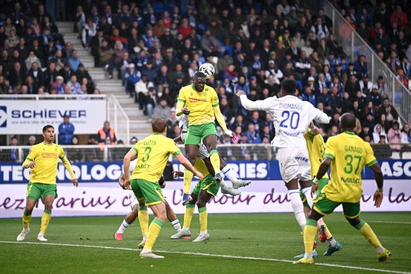 Football. Ligue 1 McDonald's. AJ Auxerre - FC Nantes. 11.04.2026