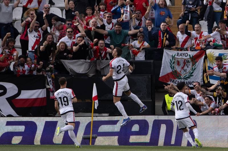 Football. UEFA Conference League. Rayo Vallecano - AEK Athens. 06.04.2026