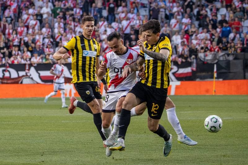 Football. UEFA Conference League. Rayo Vallecano - AEK Athens. 06.04.2026