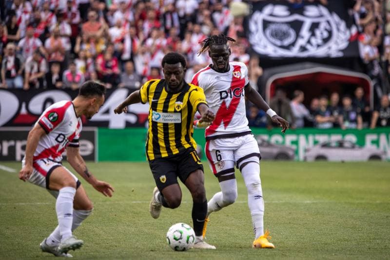 Football. UEFA Conference League. Rayo Vallecano - AEK Athens. 06.04.2026