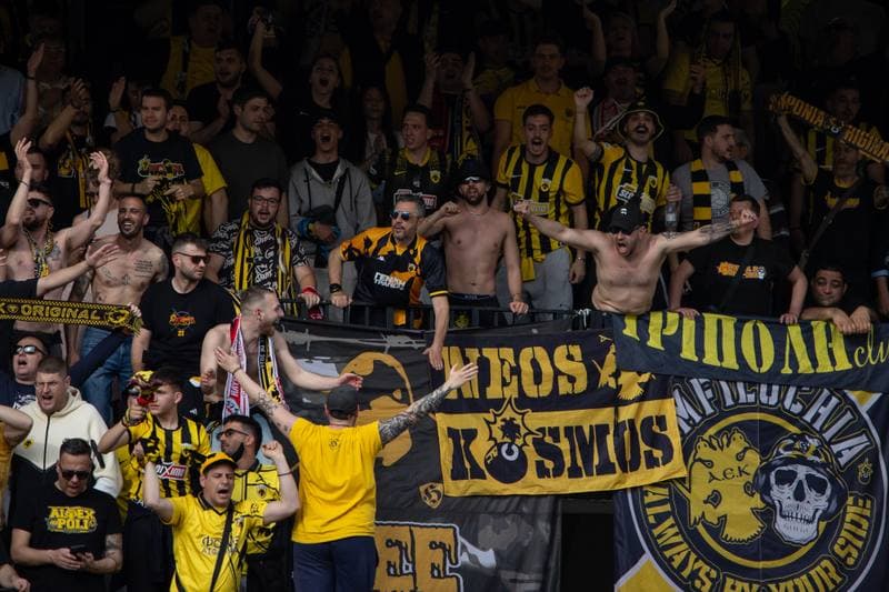 Football. UEFA Conference League. Rayo Vallecano - AEK Athens. 06.04.2026