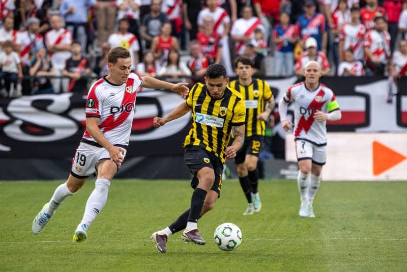 Football. UEFA Conference League. Rayo Vallecano - AEK Athens. 06.04.2026