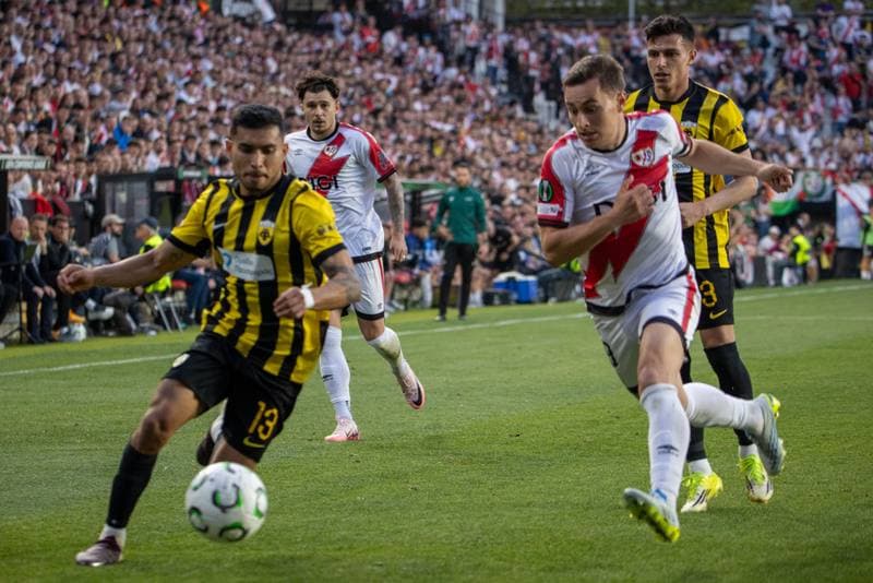 Football. UEFA Conference League. Rayo Vallecano - AEK Athens. 06.04.2026