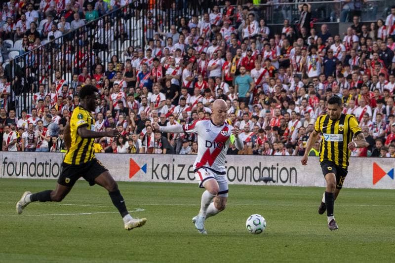Football. UEFA Conference League. Rayo Vallecano - AEK Athens. 06.04.2026