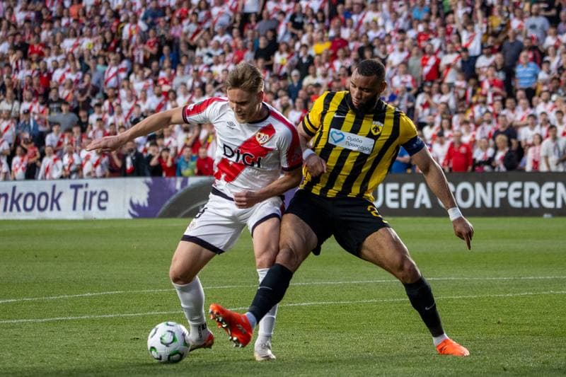 Football. UEFA Conference League. Rayo Vallecano - AEK Athens. 06.04.2026