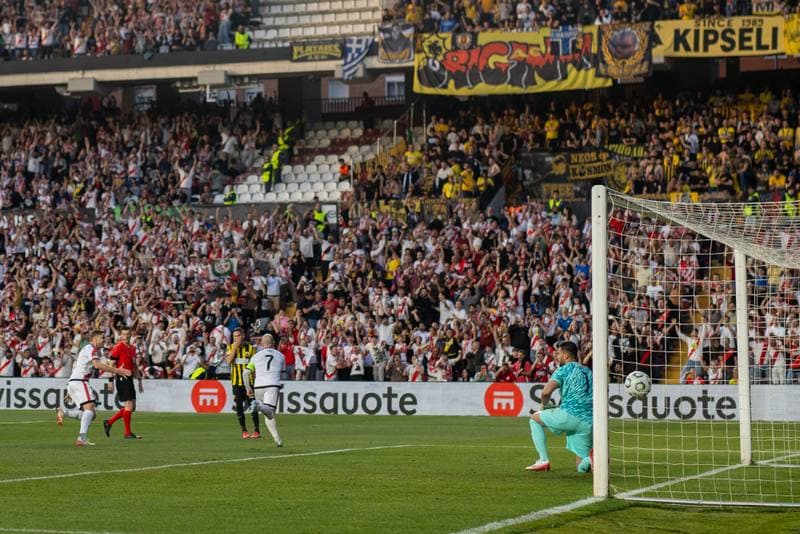 Football. UEFA Conference League. Rayo Vallecano - AEK Athens. 06.04.2026