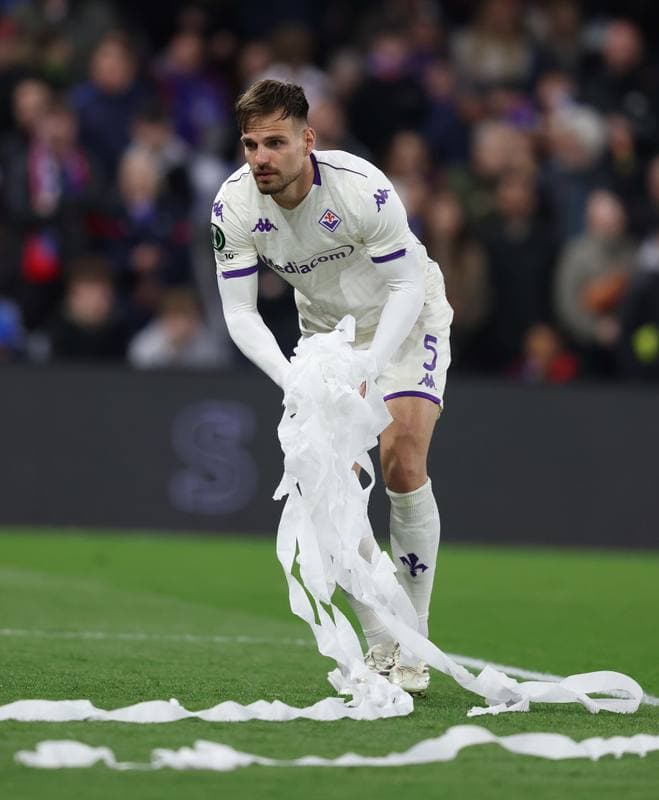 Football. UEFA Conference League. Crystal Palace - ACF Fiorentina. 09.04.2026