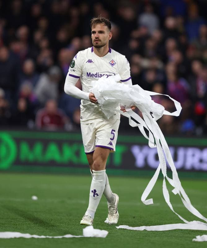 Football. UEFA Conference League. Crystal Palace - ACF Fiorentina. 09.04.2026