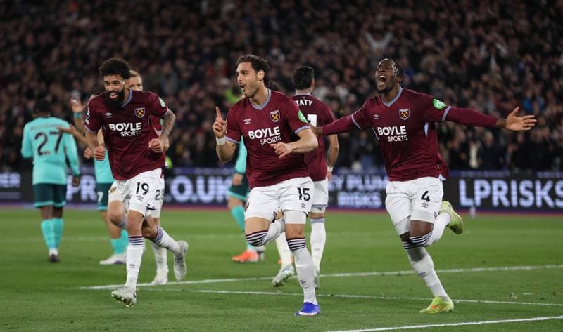 Football. Premier League. West Ham United - Wolverhampton Wanderers. 10.04.2026