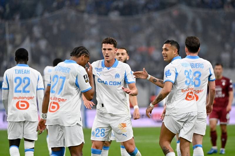 Football. Ligue 1. Olympique de Marseille - FC Metz. 10.04.2026