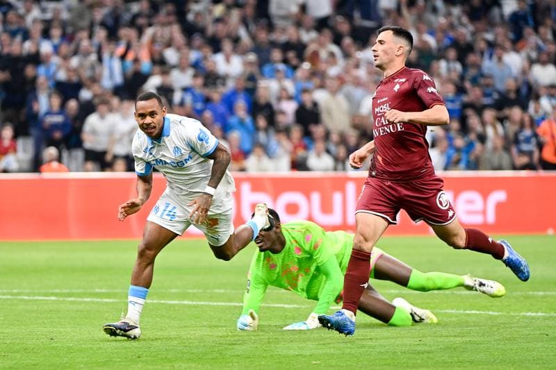 Football. Ligue 1. Olympique de Marseille - FC Metz. 10.04.2026