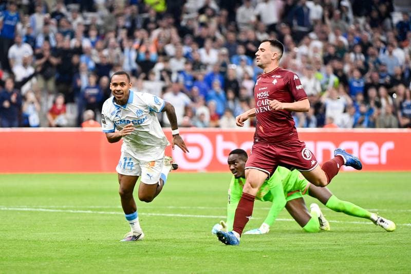 Football. Ligue 1. Olympique de Marseille - FC Metz. 10.04.2026