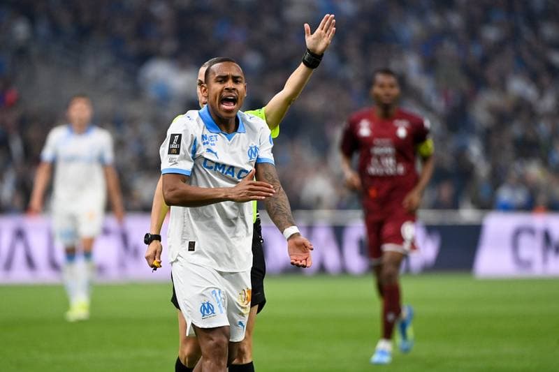 Football. Ligue 1. Olympique de Marseille - FC Metz. 10.04.2026