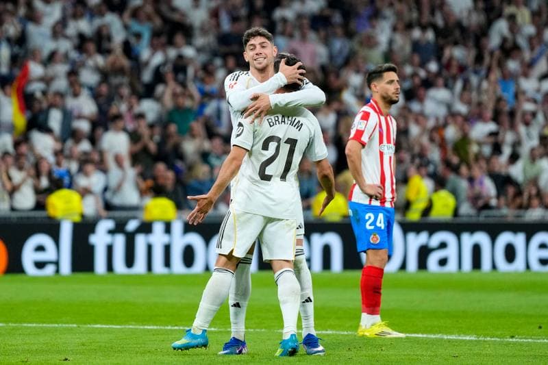 Football. La Liga. Real Madrid - Girona FC. 10.04.2026