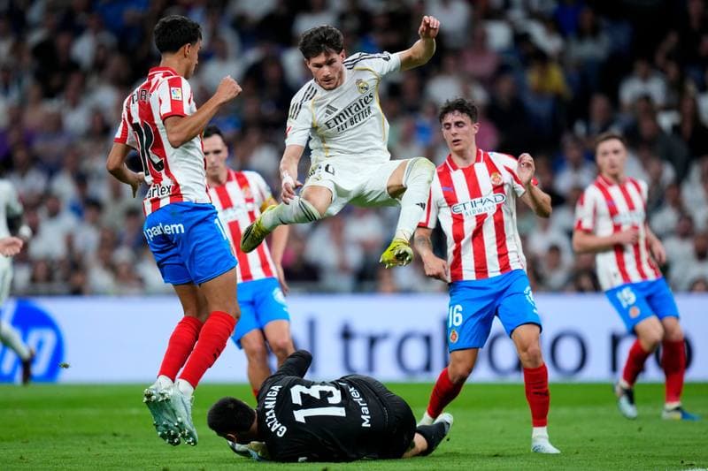 Football. La Liga. Real Madrid - Girona FC. 10.04.2026
