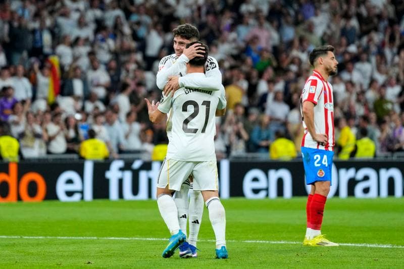 Football. La Liga. Real Madrid - Girona FC. 10.04.2026