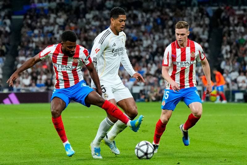 Football. La Liga. Real Madrid - Girona FC. 10.04.2026