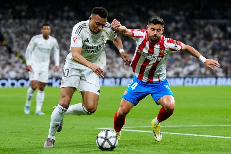Football. La Liga. Real Madrid - Girona FC. 10.04.2026