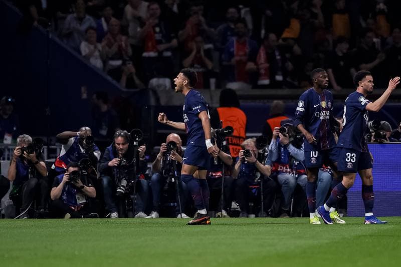 Football. UEFA Champions League. Paris Saint-Germain - Liverpool. 08.04.2026