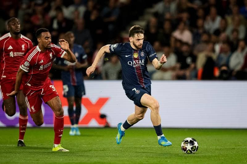 Football. UEFA Champions League. Paris Saint-Germain - Liverpool. 08.04.2026