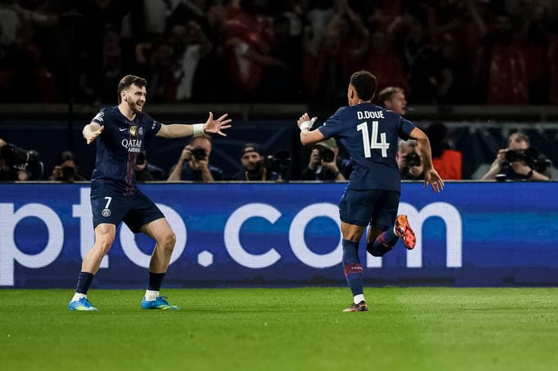 Football. UEFA Champions League. Paris Saint-Germain - Liverpool. 08.04.2026