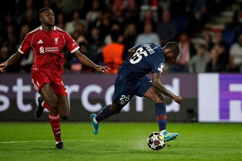 Football. UEFA Champions League. Paris Saint-Germain - Liverpool. 08.04.2026