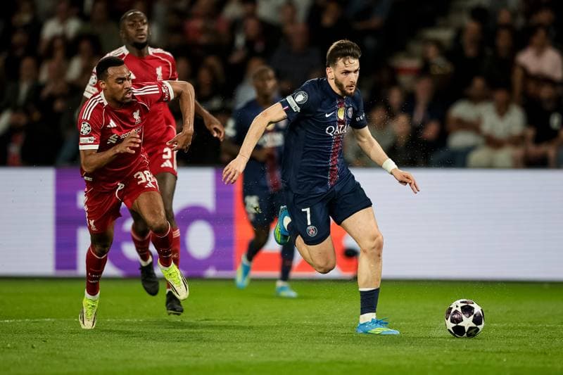Football. UEFA Champions League. Paris Saint-Germain - Liverpool. 08.04.2026