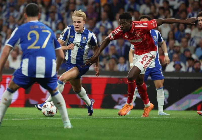 Football. UEFA Europa League. FC Porto - Nottingham Forest. 09.04.2026
