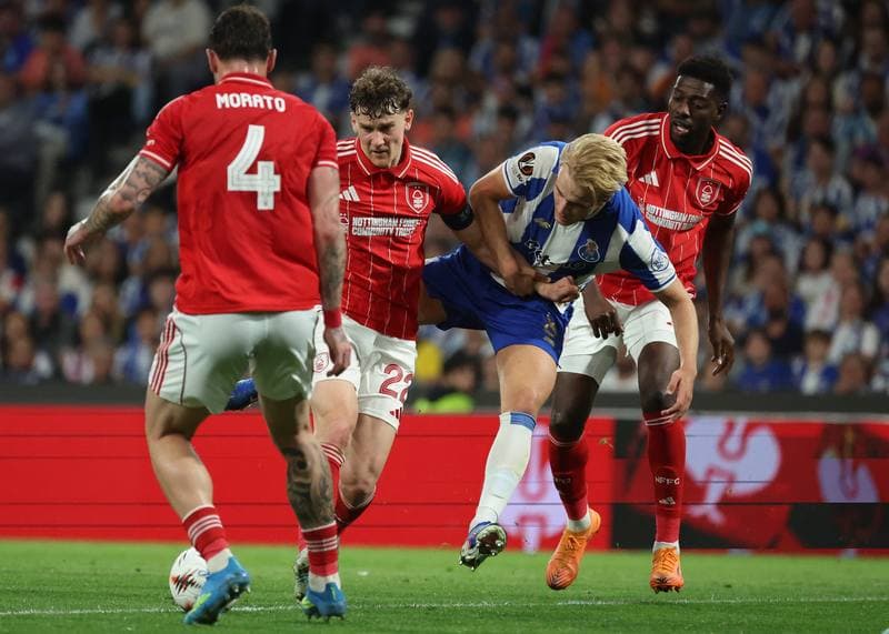 Football. UEFA Europa League. FC Porto - Nottingham Forest. 09.04.2026