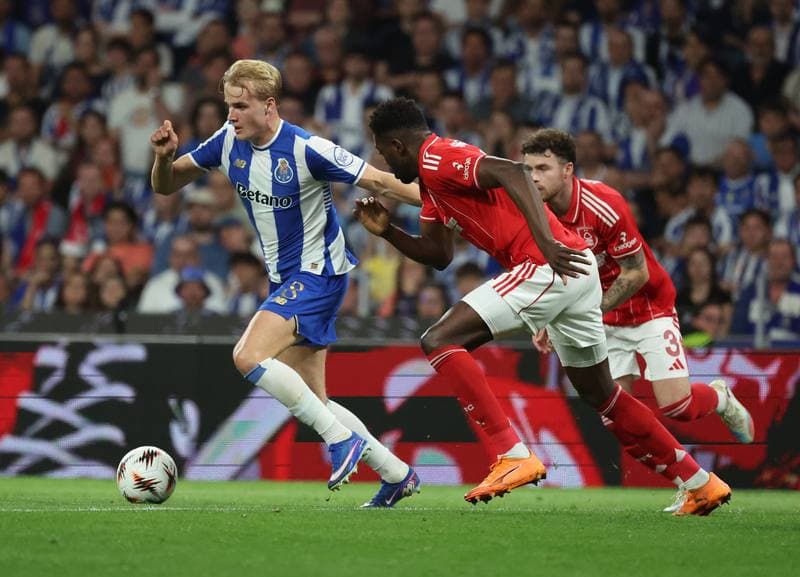Football. UEFA Europa League. FC Porto - Nottingham Forest. 09.04.2026