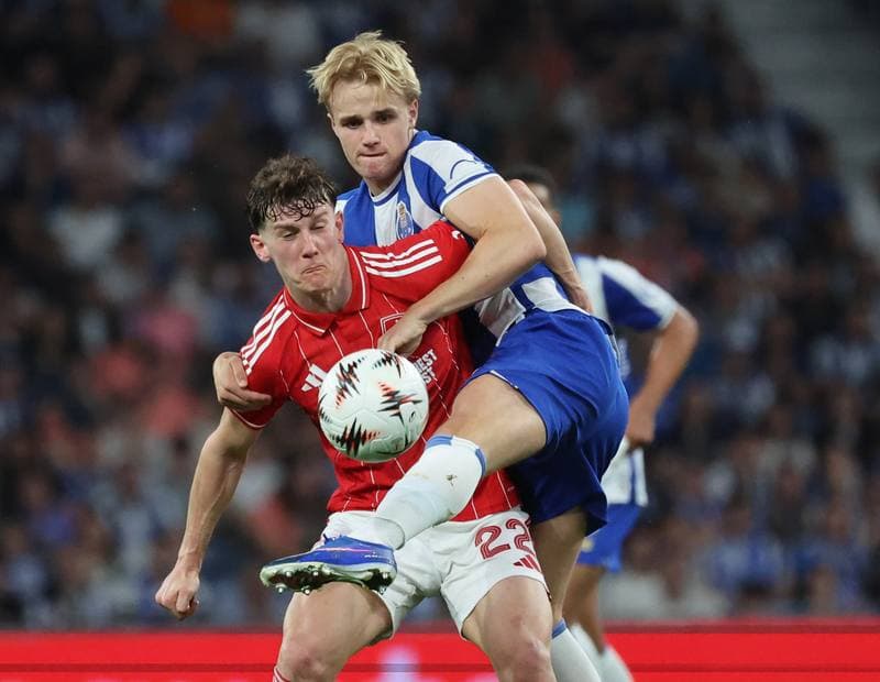 Football. UEFA Europa League. FC Porto - Nottingham Forest. 09.04.2026