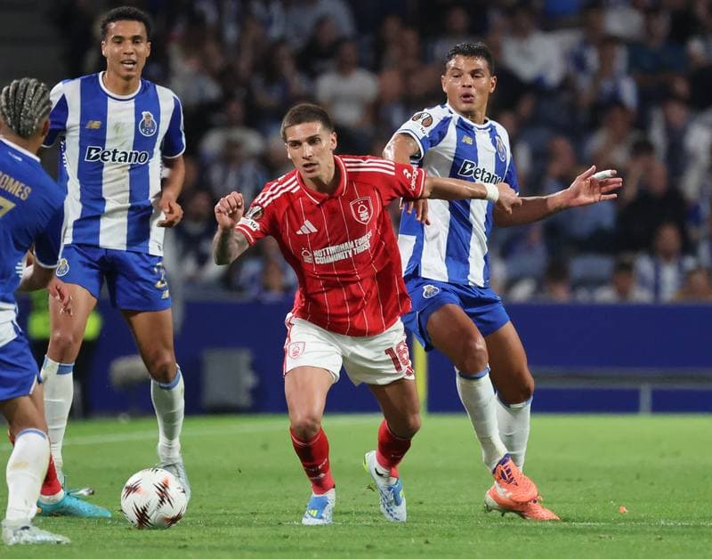 Football. UEFA Europa League. FC Porto - Nottingham Forest. 09.04.2026