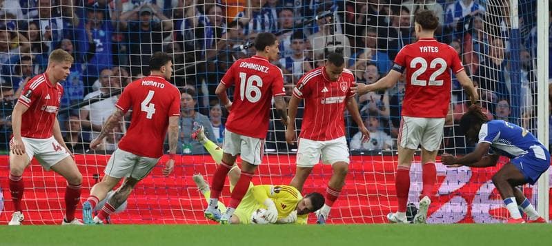 Football. UEFA Europa League. FC Porto - Nottingham Forest. 09.04.2026