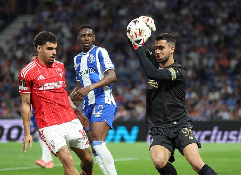 Football. UEFA Europa League. FC Porto - Nottingham Forest. 09.04.2026