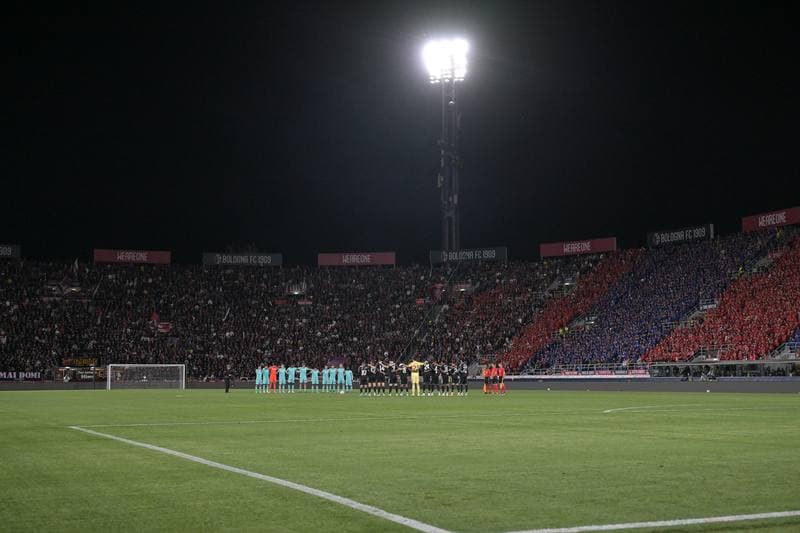 Football. UEFA Europa League. Bologna - Aston Villa. 09.04.2026