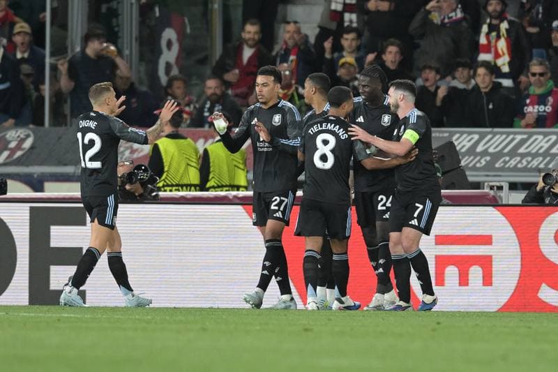 Football. UEFA Europa League. Bologna - Aston Villa. 09.04.2026