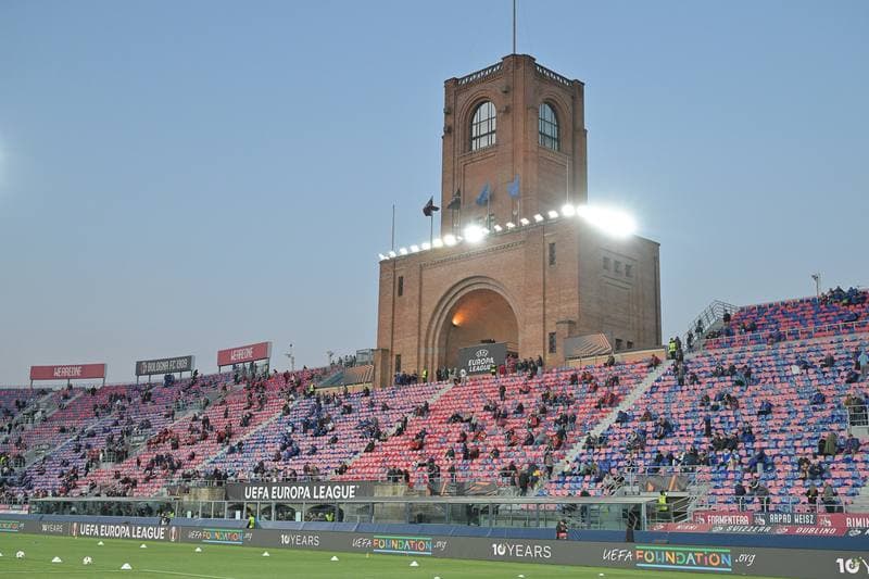 Football. UEFA Europa League. Bologna - Aston Villa. 09.04.2026