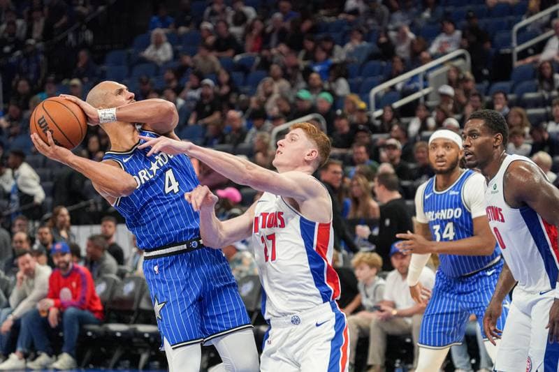 Basketball. NBA. Detroit Pistons - Orlando Magic. 06.04.2026