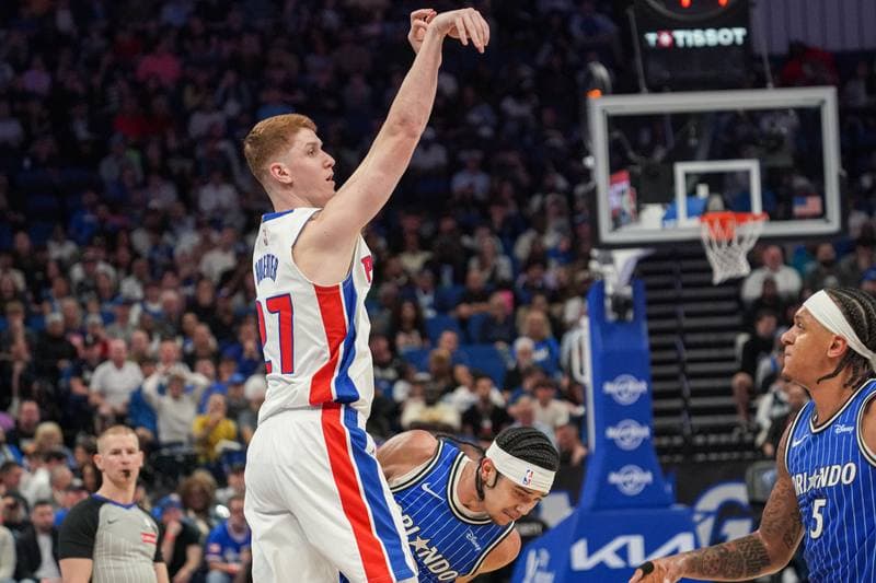 Basketball. NBA. Detroit Pistons - Orlando Magic. 06.04.2026