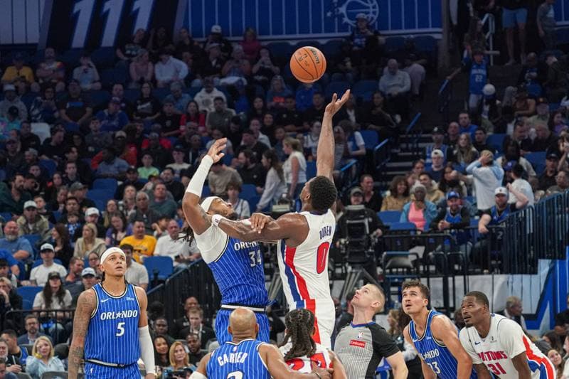 Basketball. NBA. Detroit Pistons - Orlando Magic. 06.04.2026