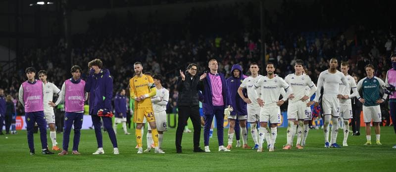 Football. UEFA Europa Conference League. Crystal Palace - ACF Fiorentina. 09.04.2026