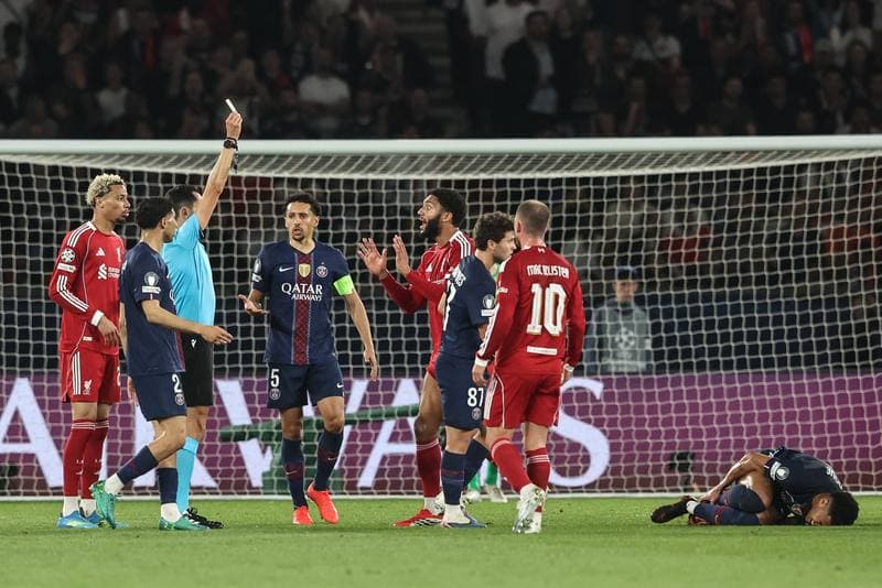 Football. UEFA Champions League. Paris Saint-Germain - Liverpool. 08.04.2026