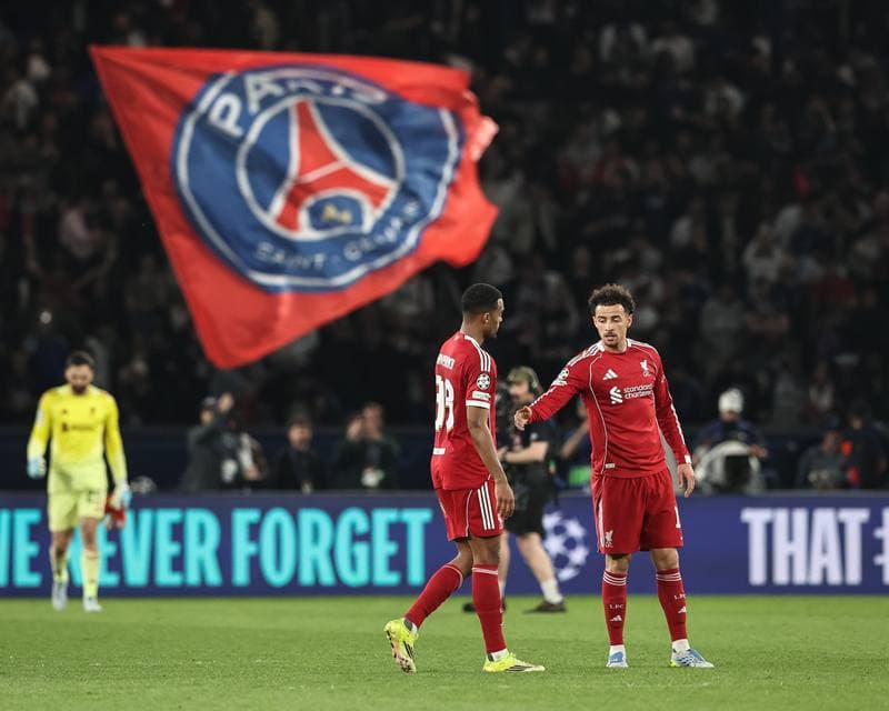 Football. UEFA Champions League. Paris Saint-Germain - Liverpool. 08.04.2026