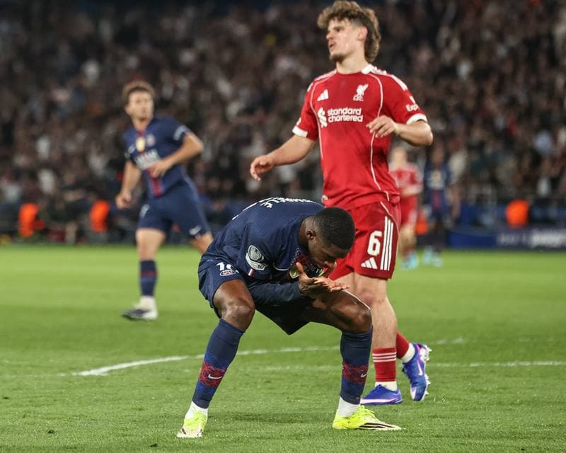 Football. UEFA Champions League. Paris Saint-Germain - Liverpool. 08.04.2026