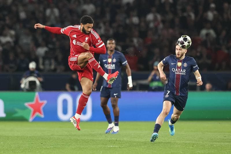 Football. UEFA Champions League. Paris Saint-Germain - Liverpool. 08.04.2026