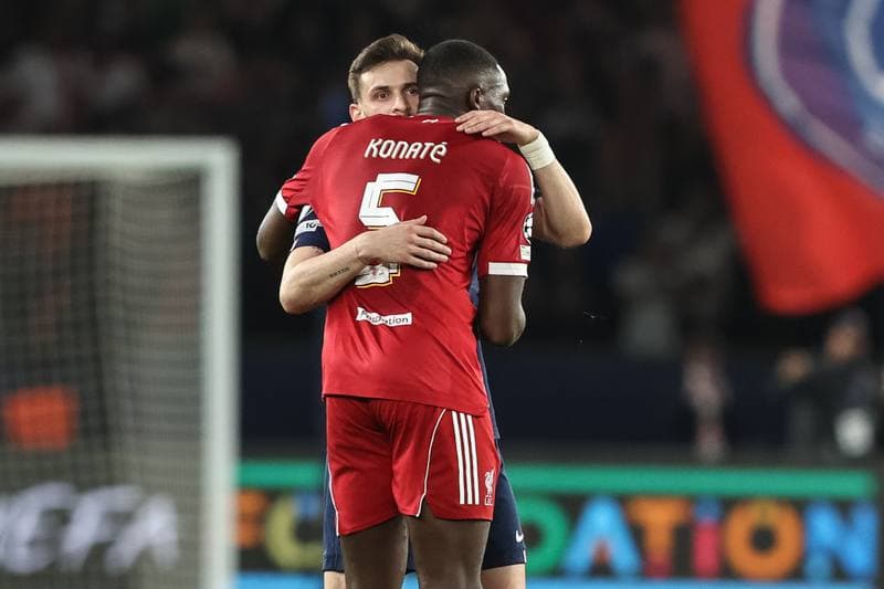 Football. UEFA Champions League. Paris Saint-Germain - Liverpool. 08.04.2026