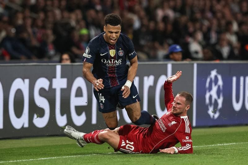 Football. UEFA Champions League. Paris Saint-Germain - Liverpool. 08.04.2026